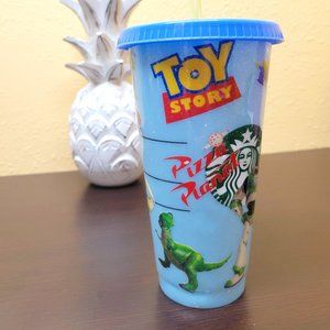 COLOR CHANGING TOY STORY STARBUCKS CUP!